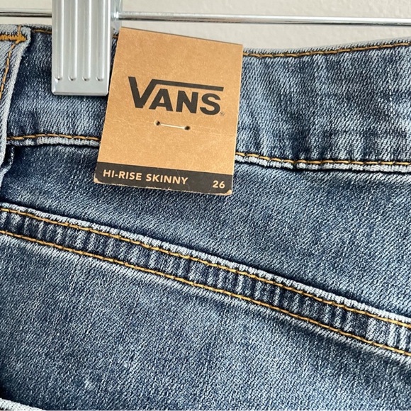 2/$25 NWT VANS HIGH-RISE SKINNY JEANS SZ 26 - Picture 7 of 11